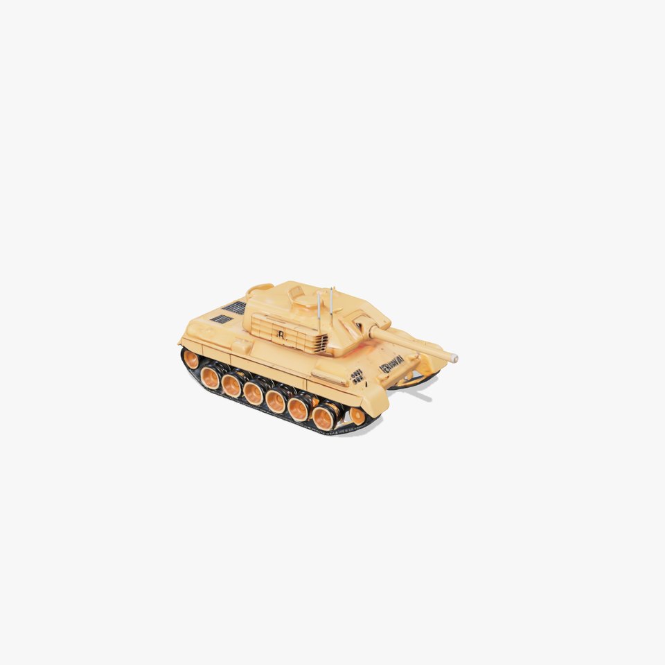 Desert Merkava Tank model pack